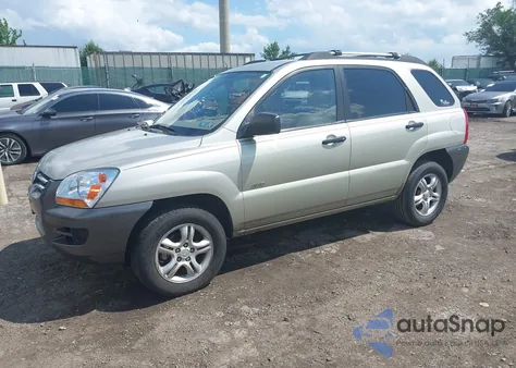 2007 Kia Sportage Lx V6 from USA, damaged, VIN KNDJE723277409429